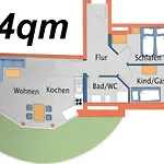 Nordseebrandung D1 5 Апартаменты *